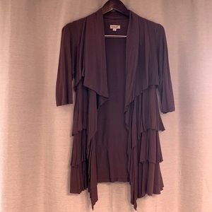 Women’s open cardigan, One World brand (RN 119794, Style# 9800033337)